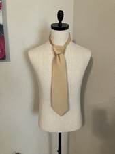 Vesuvio Napoli NeckTie Gold Design Mens Neck Tie