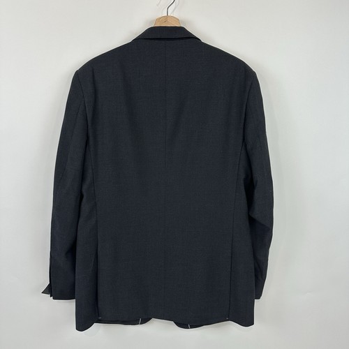 Alain Dupetit Men's Blazer 42 R Dark Charcoal Grey Glenn Plaid Suit Jacket 2 BTN - Picture 2 of 15