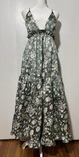 ASOS Edition sage green floral print midi dress. New with tag. size 8