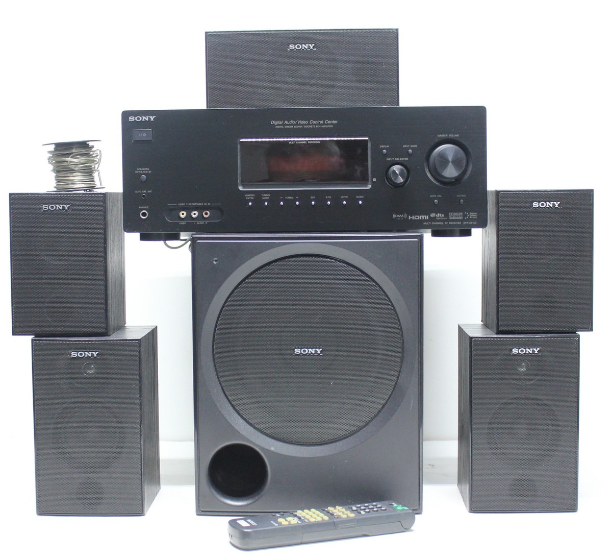 SONYホームシアター Sony STR-K7100 Multi Channel A/V Receiver Home Theater Surround
