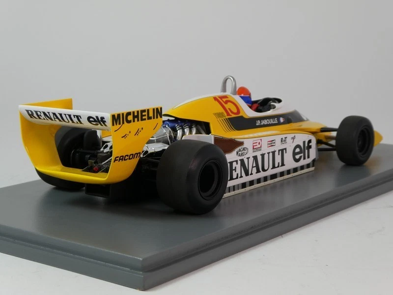 Spark Renault Turbo RS11 #11 J.P. Jabouille winner French Dijon 1979 1/18 18S590 - Immagine 2 di 3