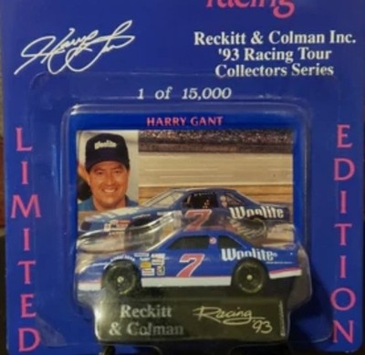 Racing Champions 1:64 Woolite #7 Harry Gant Reckitt & Colman NASCAR
