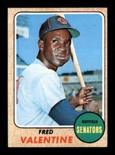 1968 Topps #248 Fred Valentine  EXMT/EXMT+ X2948755