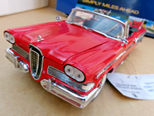 Franklin Mint 1958 Edsel Citation Conv. In Box - Ltd. Ed. - Rare In Red - Read