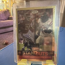 2008 SAGE Hit Standouts Rookie Adrian Peterson Patrick Willis #67 Sooners Rebels