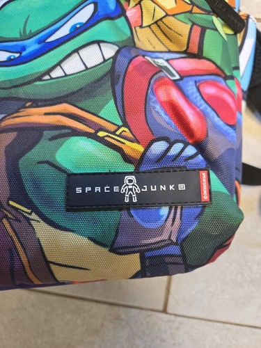 Space Junk Ninja Turtles backpack Really Good Condition - Picture 2 of 3