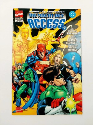 Panini Comic - MARVEL DC CROSSOVER 9 - DIE MACHT DES ACCESS #2 / TOP ZUSTAND Z1