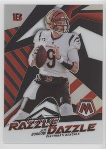 2022 Panini Mosaic Razzle Dazzle Joe Burrow #RD-5
