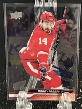 ROBBY FABBRI----2023-24 UPPER DECK----CLEAR CUT----RED WINGS----FREE SHIPPING
