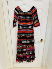 Klozlyne Women’s Maxi Dress Size Medium Colorful GUC