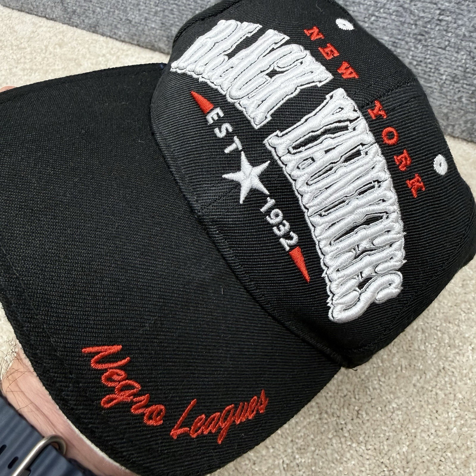 Negro League Baseball New York Black Yankees Hat cap adjustable