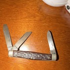 Solengen Germany-3Blade Stockman Pocketknife Brown Bone Handle S — photo 2