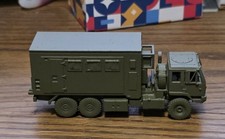 One HO 1/87 scale M1087 command/communications truck, olive drab