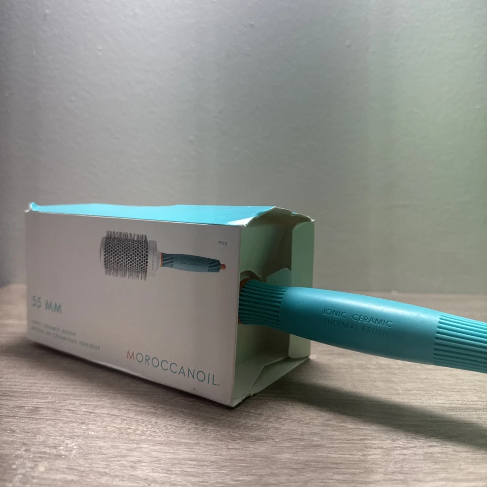 全新 Moroccanoil 头发刷 陶瓷 55 毫米 圆形刷 — 第 3/3 张图片