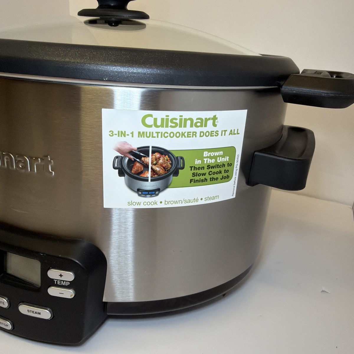 Cuisinart MSC-400 3-In-1 Cook Central 4-Quart Multi-Cooker | eBay