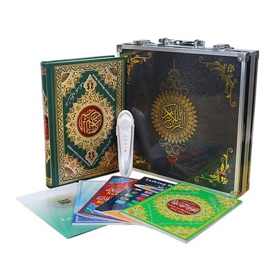 AIPEBANI 32G Quran Pen, Digital Pen Talking Reader Rechargeable Quran Book Re...