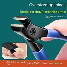 Toenail Scissors Set Extra Large Opening Sharp Ergonomic Thick Nails