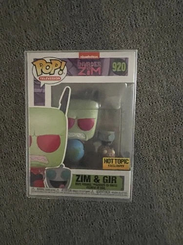 Funko Pop! Vinyl Invader Zim & Gir #920 Hot Topic Exclusive Television Figure