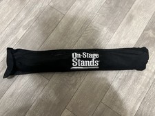 On-Stage SM7122BB Compact Folding Sheet Music Black Metal Stand