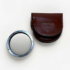 Rollei H-1 Bay I Filter for Rolleiflex Germany w Original Leather Case