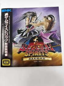 SNK Neo Geo AES - Shin Samurai Spirits Import Japanese US SELLER Shodown II 2 JP