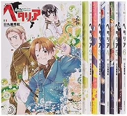 HETALIA Axis Powers 1-6 Comic set - Hidekaz Himaruya /Japanese M... book form JP