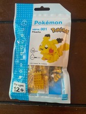 Nanoblock Pokemon Pikachu NBPM 001 Building Blocks Kawada