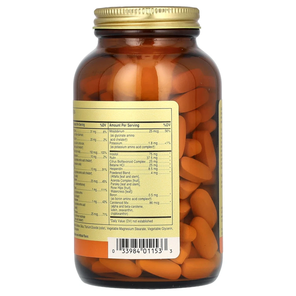 Formula V™ VM-75®, Múltiples vitaminas con minerales quelados, sin hierro, 180 Foto 3 de 3