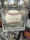 Milwaukee Brewers Manager "Buck" Rodgers Autograph Signed OML Baseball JSA