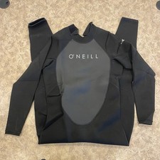 O'Neill Men's Reactor-2 3/2mm Full Wetsuit Size XL Black Graphite Back Zip Surf