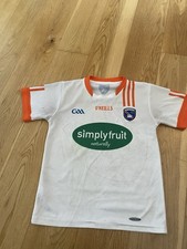 Gaa Co Armagh Football T Shirt Age 9-10 Years