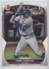 2023 Bowman Draft Sabin Ceballos #BD-110 12v1
