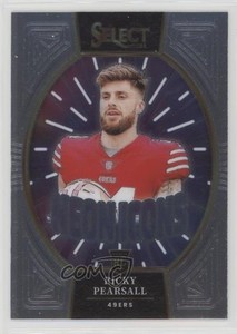 2024 Panini Select Neon Icons Ricky Pearsall #6 Rookie RC