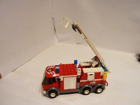 City 7239 Fire Engine With Instructions Used