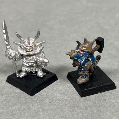Warhammer 1987 Chaos Dwarfs 0304 Citadel C16 Ulfo Bloodmask & Lufin Bristlebeard