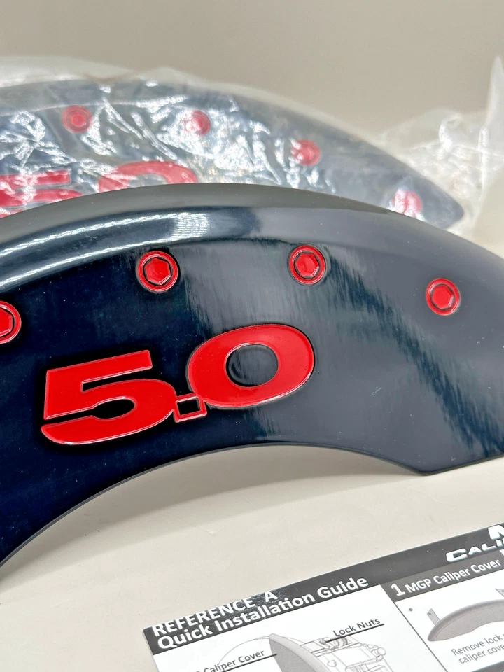 NEW - MGP – Caliper Covers (Front Only) Ford Mustang GT 5.0 - M326 - Image 2 of 3