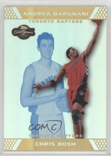 2007 Topps Co-Signers Gold Blue Foil 1/5 Chris Bosh Andrea Bargnani #28 HOF d9r