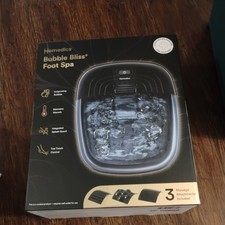 Homedics Bubble Bliss Deluxe FB-50-BK-2 Heated Foot Massager
