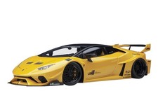 AUTOart 1/18 Liberty Walk LB-Silhouette Works Lamborghini HuracanGT Yellow Model