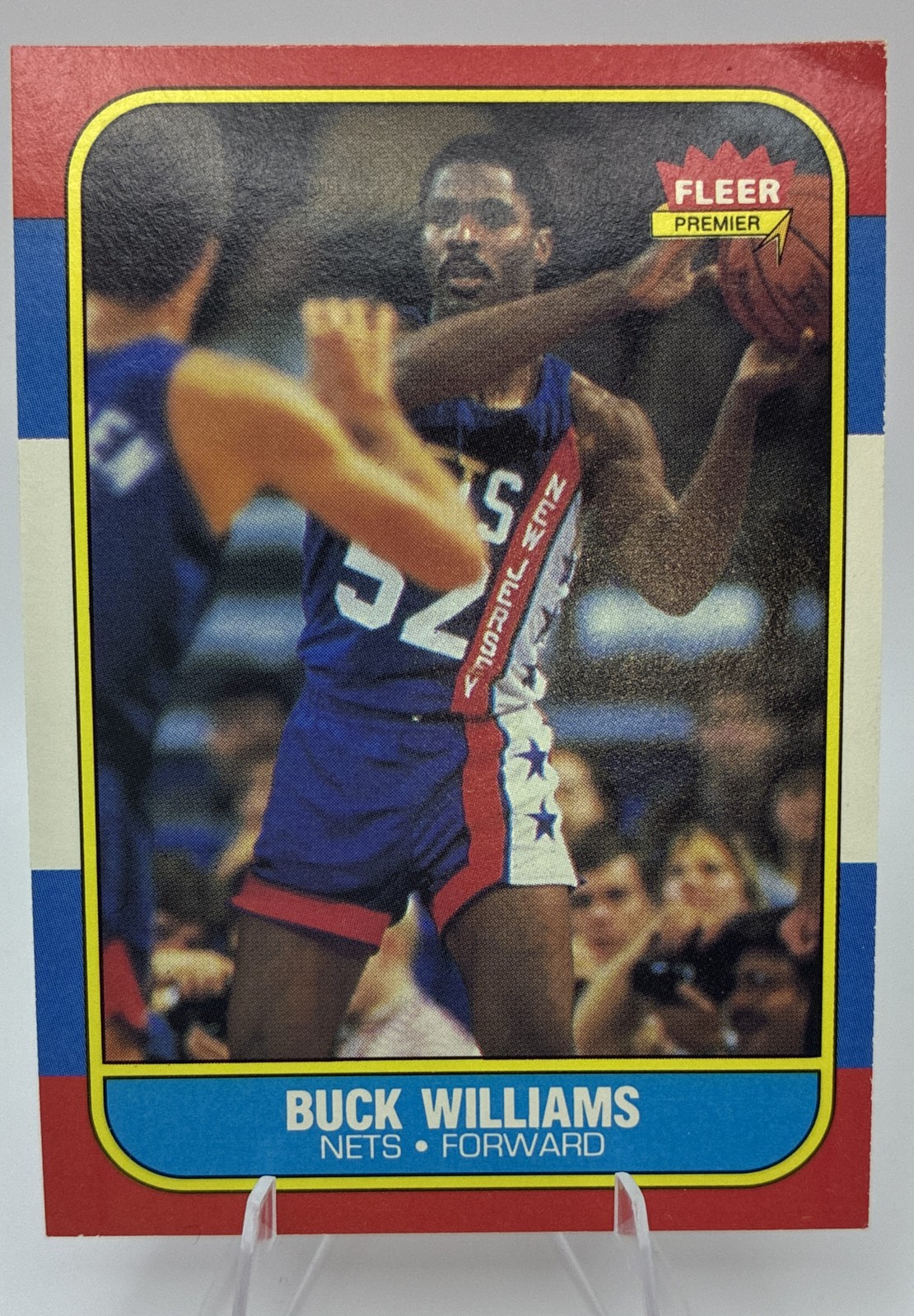 1986-87 Fleer - Buck Williams #123 - New Jersey Nets