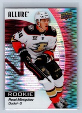 2023-24 Upper Deck Allure Hockey Pavel Mintyukov Red Rainbow #126