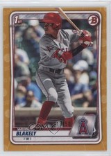 2020 Bowman Draft Gold Border 18/50 Werner Blakely #BD-128 02l6