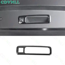 For Toyota Sienna 2021-2024 Black Steel Car Tailgate Rear Door Switch Cover 1PCS