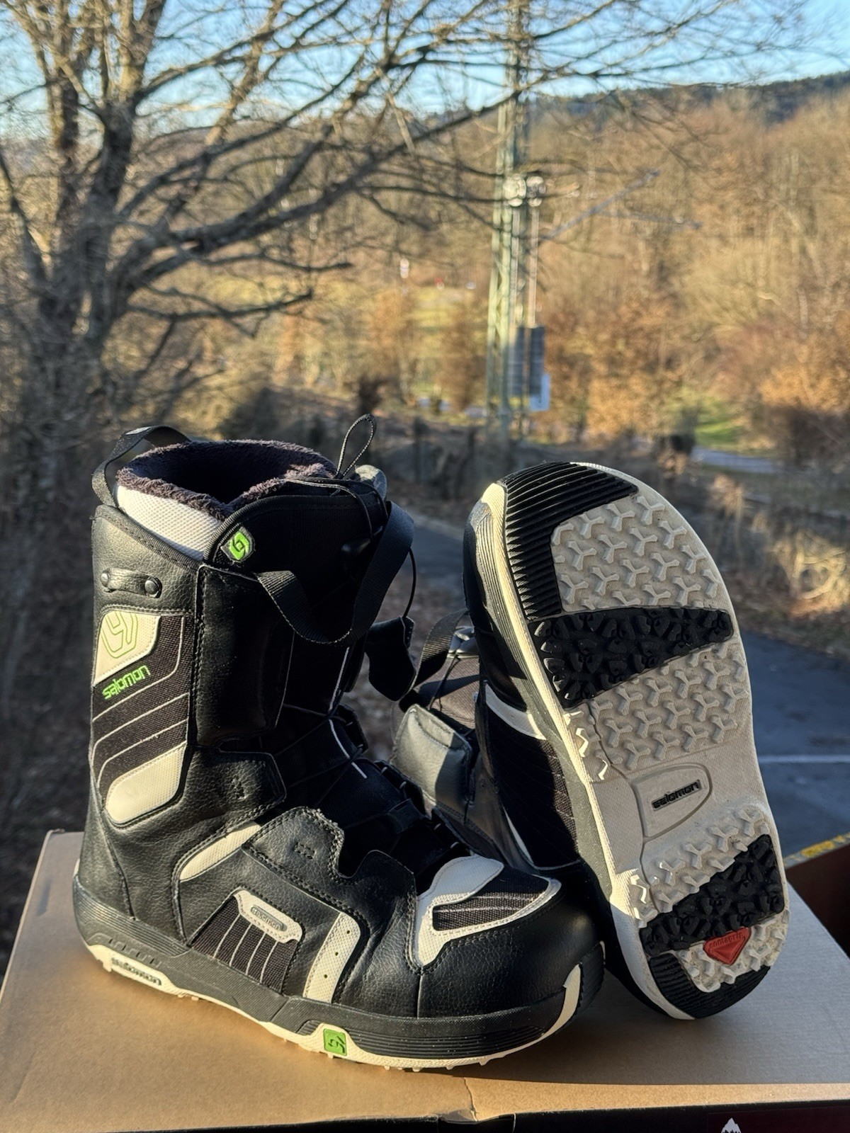 Salomon Faction Snowboard Boots Stiefel Schuhe, Größe 42 2/3
