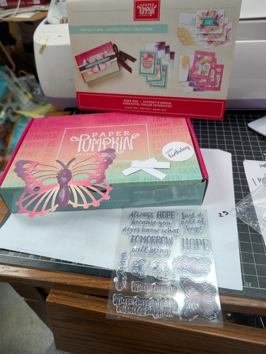 PAPER PUMPKIN STAMPIN UP Hope Box August 2021  Stamps ONLY