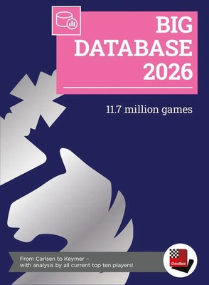 Big Database 2026 (Code in Box) | ChessBase GmbH | Deutsch | Taschenbuch | 4 S.