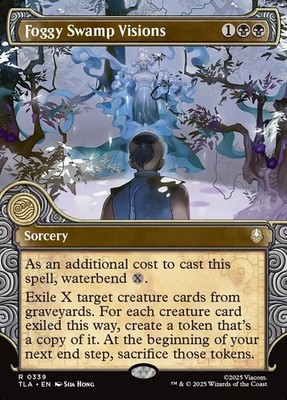 MTG Avatar ELEMENTAL SHOWCASE R Foggy Swamp Visions #0339