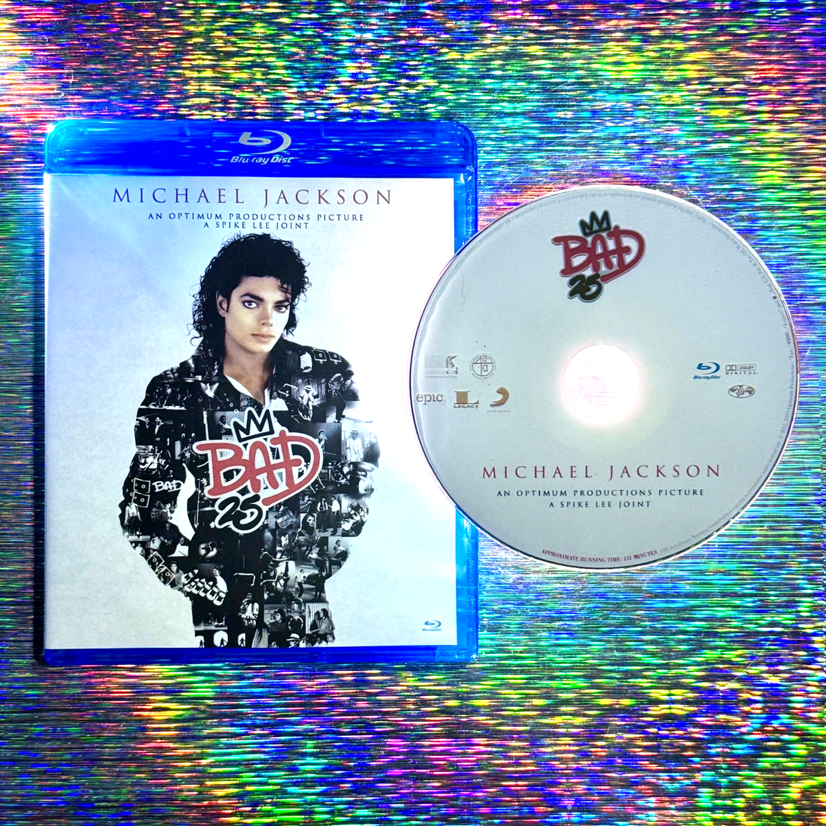 Michael Jackson BAD 25 BLU-RAY 2012 Documentary ORIGINAL FULL