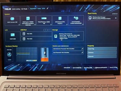 ASUS VivoBook 17.3in FHD Ryzen 7 5800H 16GB 1TB NVMe SSD Win 11 Pro