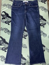Signature by Levi Strauss  Co. Women's Bootcut Jeans Blue Dark Wash 5-Pocket